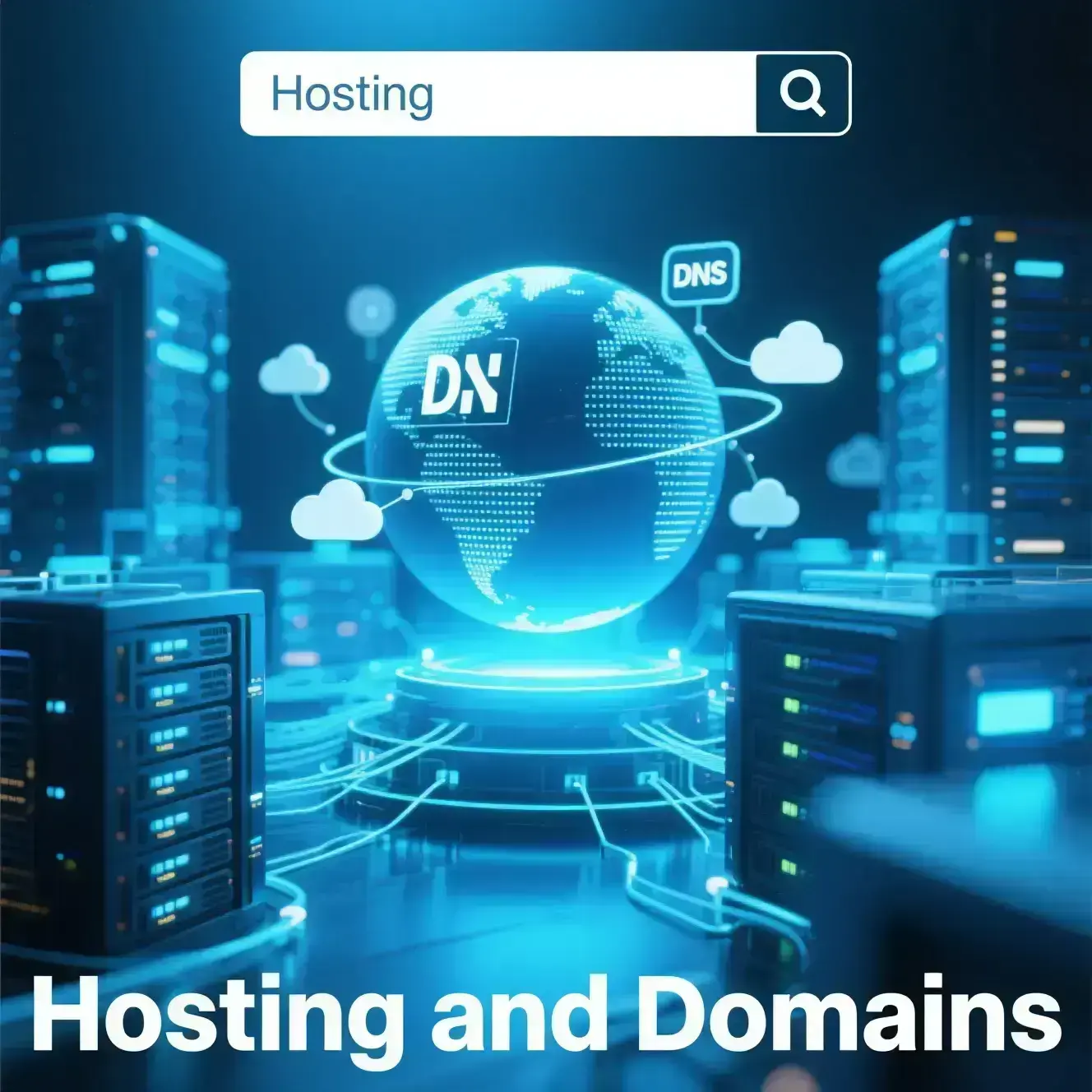 حجز الاستضافات والنطاقات